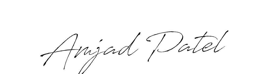 Also we have Amjad Patel name is the best signature style. Create professional handwritten signature collection using Antro_Vectra autograph style. Amjad Patel signature style 6 images and pictures png