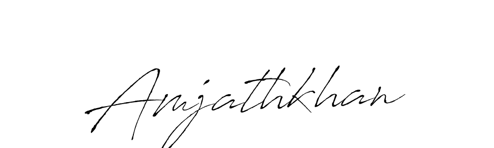 It looks lik you need a new signature style for name Amjathkhan. Design unique handwritten (Antro_Vectra) signature with our free signature maker in just a few clicks. Amjathkhan signature style 6 images and pictures png