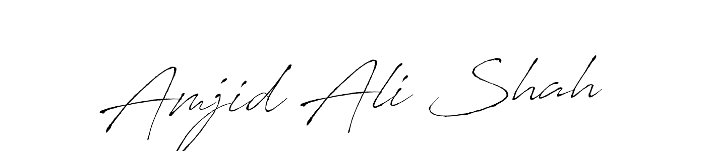 It looks lik you need a new signature style for name Amjid Ali Shah. Design unique handwritten (Antro_Vectra) signature with our free signature maker in just a few clicks. Amjid Ali Shah signature style 6 images and pictures png