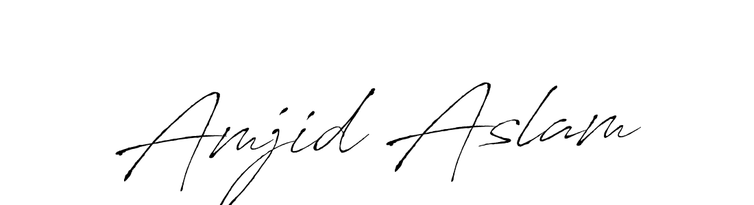 You should practise on your own different ways (Antro_Vectra) to write your name (Amjid Aslam) in signature. don't let someone else do it for you. Amjid Aslam signature style 6 images and pictures png