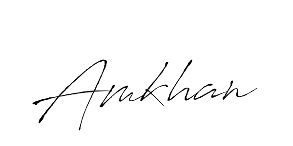 Amkhan stylish signature style. Best Handwritten Sign (Antro_Vectra) for my name. Handwritten Signature Collection Ideas for my name Amkhan. Amkhan signature style 6 images and pictures png