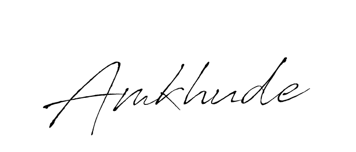 Similarly Antro_Vectra is the best handwritten signature design. Signature creator online .You can use it as an online autograph creator for name Amkhude. Amkhude signature style 6 images and pictures png