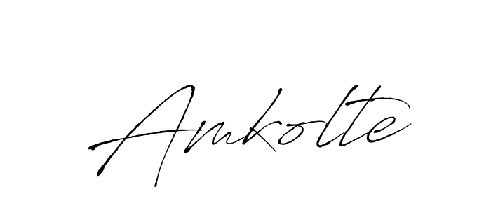 The best way (Antro_Vectra) to make a short signature is to pick only two or three words in your name. The name Amkolte include a total of six letters. For converting this name. Amkolte signature style 6 images and pictures png