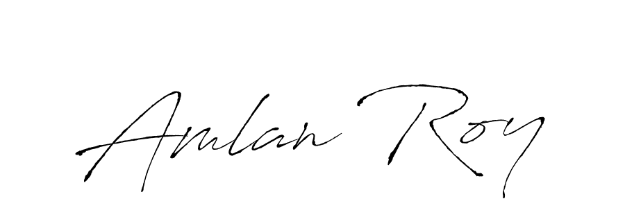 Also You can easily find your signature by using the search form. We will create Amlan Roy name handwritten signature images for you free of cost using Antro_Vectra sign style. Amlan Roy signature style 6 images and pictures png