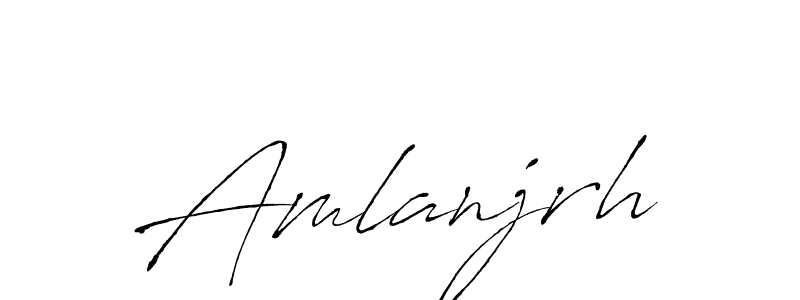 You should practise on your own different ways (Antro_Vectra) to write your name (Amlanjrh) in signature. don't let someone else do it for you. Amlanjrh signature style 6 images and pictures png