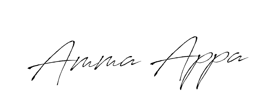 Make a beautiful signature design for name Amma Appa. With this signature (Antro_Vectra) style, you can create a handwritten signature for free. Amma Appa signature style 6 images and pictures png