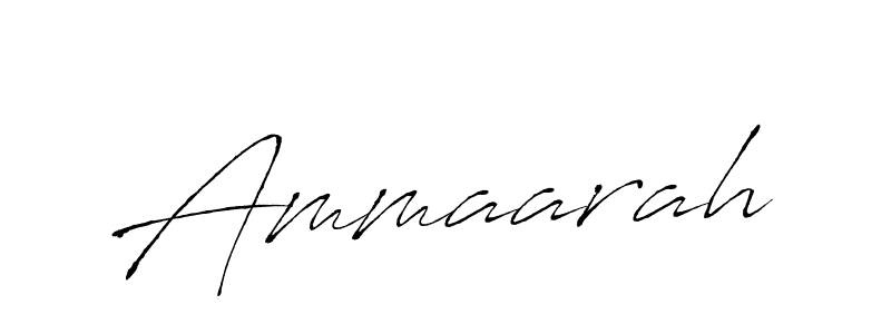 Ammaarah stylish signature style. Best Handwritten Sign (Antro_Vectra) for my name. Handwritten Signature Collection Ideas for my name Ammaarah. Ammaarah signature style 6 images and pictures png
