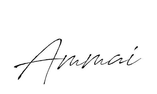 Use a signature maker to create a handwritten signature online. With this signature software, you can design (Antro_Vectra) your own signature for name Ammai. Ammai signature style 6 images and pictures png