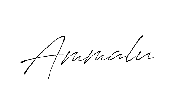 Similarly Antro_Vectra is the best handwritten signature design. Signature creator online .You can use it as an online autograph creator for name Ammalu. Ammalu signature style 6 images and pictures png