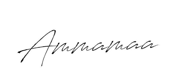 Use a signature maker to create a handwritten signature online. With this signature software, you can design (Antro_Vectra) your own signature for name Ammamaa. Ammamaa signature style 6 images and pictures png