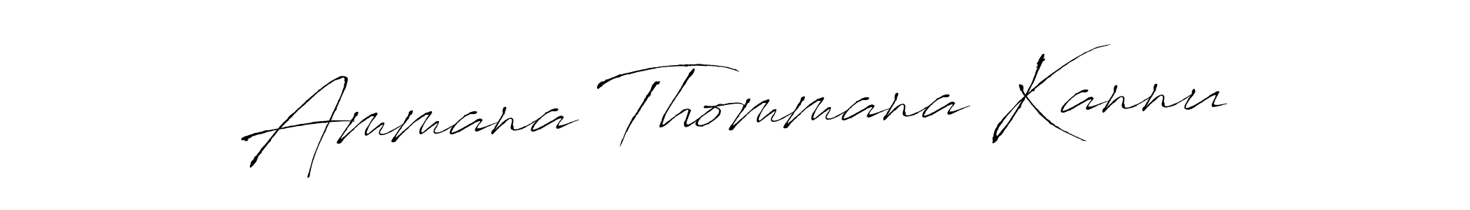 if you are searching for the best signature style for your name Ammana Thommana Kannu. so please give up your signature search. here we have designed multiple signature styles  using Antro_Vectra. Ammana Thommana Kannu signature style 6 images and pictures png
