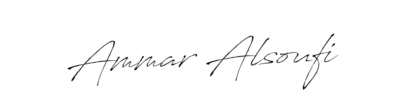 Also You can easily find your signature by using the search form. We will create Ammar Alsoufi name handwritten signature images for you free of cost using Antro_Vectra sign style. Ammar Alsoufi signature style 6 images and pictures png