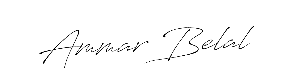You should practise on your own different ways (Antro_Vectra) to write your name (Ammar Belal) in signature. don't let someone else do it for you. Ammar Belal signature style 6 images and pictures png
