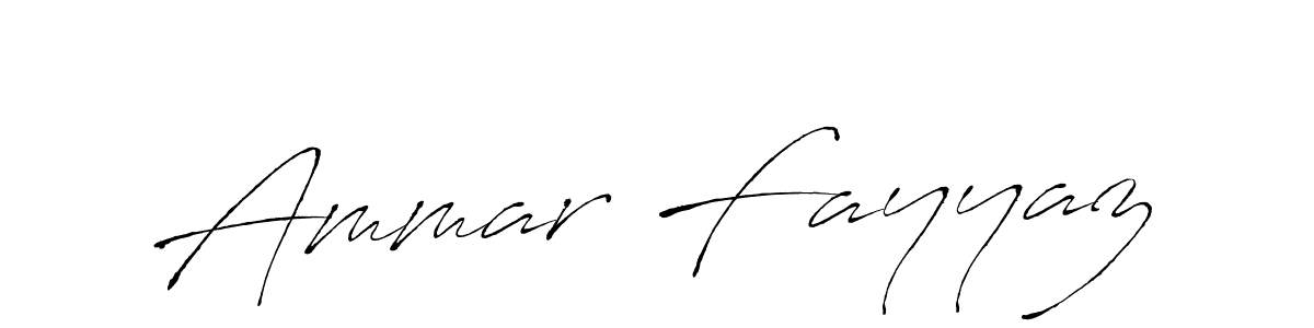 Make a beautiful signature design for name Ammar Fayyaz. Use this online signature maker to create a handwritten signature for free. Ammar Fayyaz signature style 6 images and pictures png