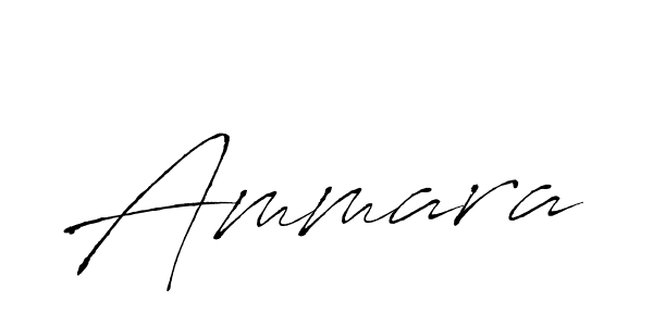 Ammara stylish signature style. Best Handwritten Sign (Antro_Vectra) for my name. Handwritten Signature Collection Ideas for my name Ammara. Ammara signature style 6 images and pictures png