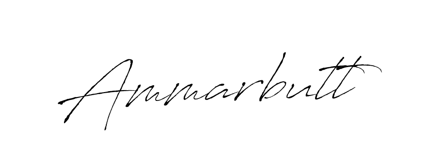 Make a beautiful signature design for name Ammarbutt. With this signature (Antro_Vectra) style, you can create a handwritten signature for free. Ammarbutt signature style 6 images and pictures png