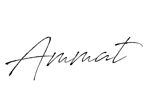 Use a signature maker to create a handwritten signature online. With this signature software, you can design (Antro_Vectra) your own signature for name Ammat. Ammat signature style 6 images and pictures png