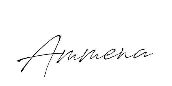 How to make Ammena signature? Antro_Vectra is a professional autograph style. Create handwritten signature for Ammena name. Ammena signature style 6 images and pictures png