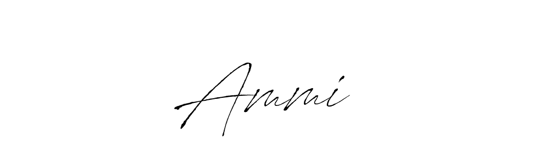 Use a signature maker to create a handwritten signature online. With this signature software, you can design (Antro_Vectra) your own signature for name Ammi ❤️. Ammi ❤️ signature style 6 images and pictures png