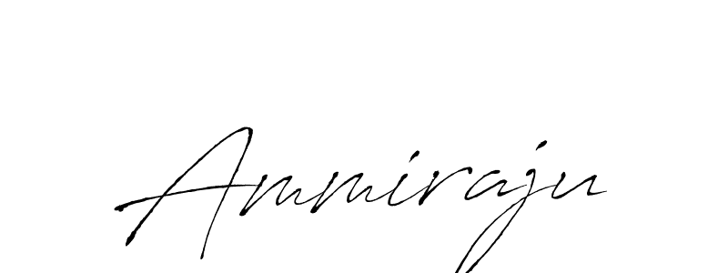 Create a beautiful signature design for name Ammiraju. With this signature (Antro_Vectra) fonts, you can make a handwritten signature for free. Ammiraju signature style 6 images and pictures png