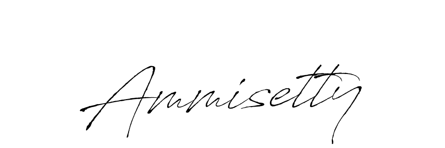 Create a beautiful signature design for name Ammisetty. With this signature (Antro_Vectra) fonts, you can make a handwritten signature for free. Ammisetty signature style 6 images and pictures png