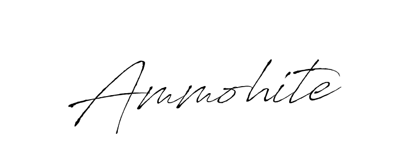 Ammohite stylish signature style. Best Handwritten Sign (Antro_Vectra) for my name. Handwritten Signature Collection Ideas for my name Ammohite. Ammohite signature style 6 images and pictures png