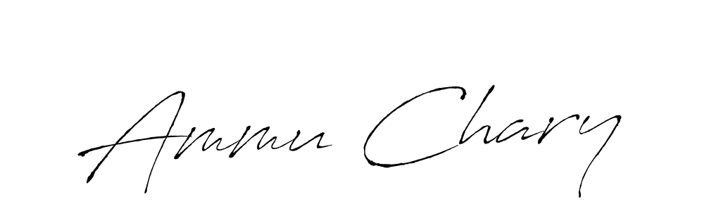 Use a signature maker to create a handwritten signature online. With this signature software, you can design (Antro_Vectra) your own signature for name Ammu Chary. Ammu Chary signature style 6 images and pictures png