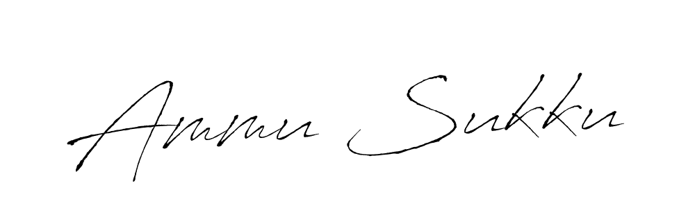 Make a beautiful signature design for name Ammu Sukku. With this signature (Antro_Vectra) style, you can create a handwritten signature for free. Ammu Sukku signature style 6 images and pictures png