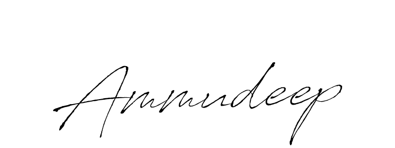 How to make Ammudeep signature? Antro_Vectra is a professional autograph style. Create handwritten signature for Ammudeep name. Ammudeep signature style 6 images and pictures png