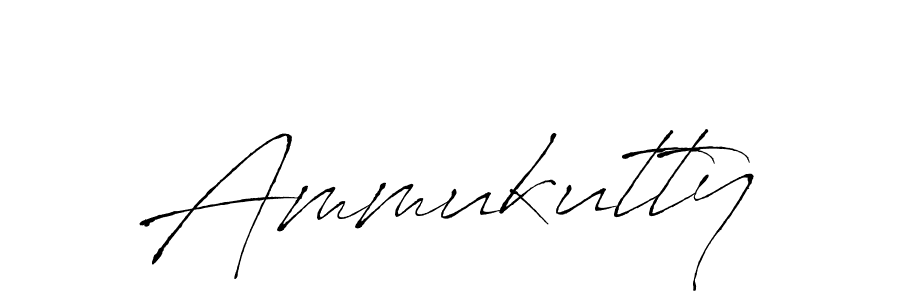 Use a signature maker to create a handwritten signature online. With this signature software, you can design (Antro_Vectra) your own signature for name Ammukutty. Ammukutty signature style 6 images and pictures png