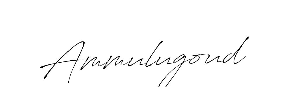 Antro_Vectra is a professional signature style that is perfect for those who want to add a touch of class to their signature. It is also a great choice for those who want to make their signature more unique. Get Ammulugoud name to fancy signature for free. Ammulugoud signature style 6 images and pictures png