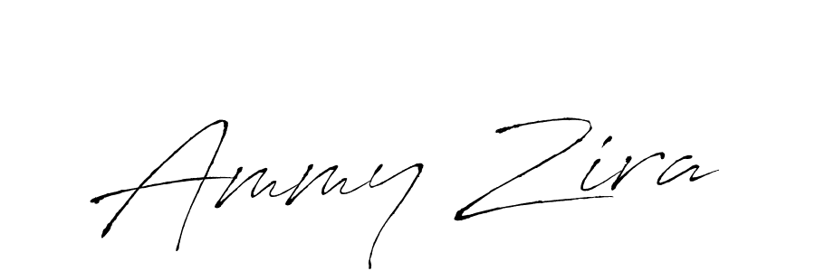 The best way (Antro_Vectra) to make a short signature is to pick only two or three words in your name. The name Ammy Zira include a total of six letters. For converting this name. Ammy Zira signature style 6 images and pictures png