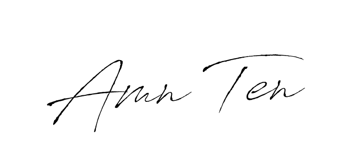 Best and Professional Signature Style for Amn Ten. Antro_Vectra Best Signature Style Collection. Amn Ten signature style 6 images and pictures png