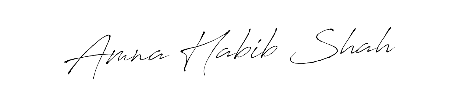 if you are searching for the best signature style for your name Amna Habib Shah. so please give up your signature search. here we have designed multiple signature styles  using Antro_Vectra. Amna Habib Shah signature style 6 images and pictures png