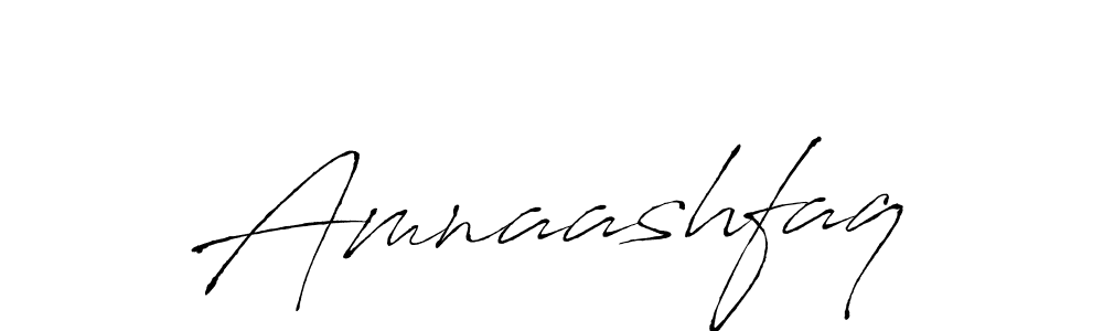 Design your own signature with our free online signature maker. With this signature software, you can create a handwritten (Antro_Vectra) signature for name Amnaashfaq. Amnaashfaq signature style 6 images and pictures png