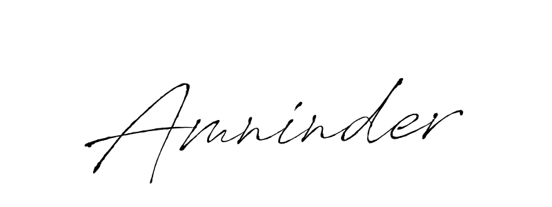 Use a signature maker to create a handwritten signature online. With this signature software, you can design (Antro_Vectra) your own signature for name Amninder. Amninder signature style 6 images and pictures png