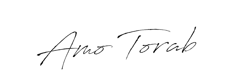 Use a signature maker to create a handwritten signature online. With this signature software, you can design (Antro_Vectra) your own signature for name Amo Torab. Amo Torab signature style 6 images and pictures png