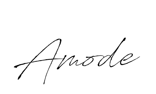 Make a beautiful signature design for name Amode. With this signature (Antro_Vectra) style, you can create a handwritten signature for free. Amode signature style 6 images and pictures png