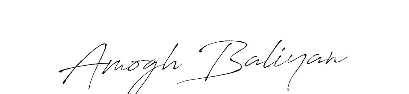 Make a beautiful signature design for name Amogh Baliyan. Use this online signature maker to create a handwritten signature for free. Amogh Baliyan signature style 6 images and pictures png