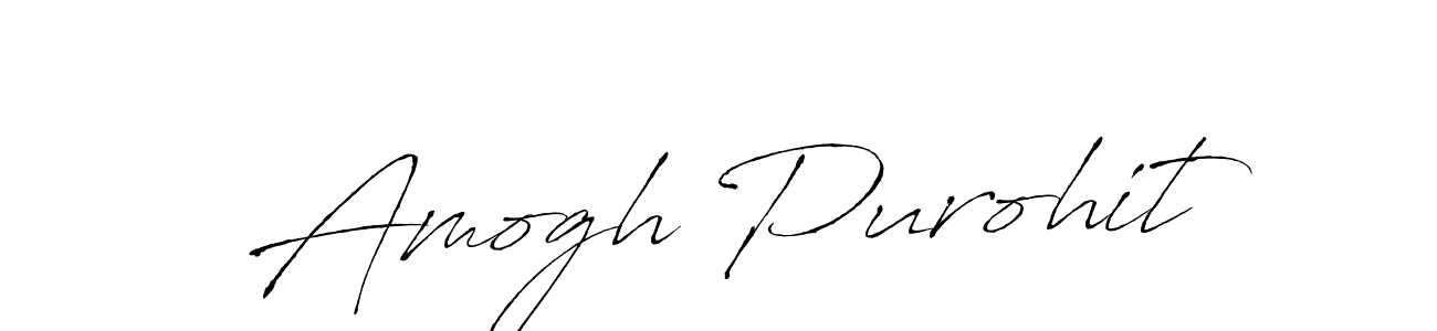 Also we have Amogh Purohit name is the best signature style. Create professional handwritten signature collection using Antro_Vectra autograph style. Amogh Purohit signature style 6 images and pictures png