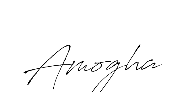 Amogha stylish signature style. Best Handwritten Sign (Antro_Vectra) for my name. Handwritten Signature Collection Ideas for my name Amogha. Amogha signature style 6 images and pictures png