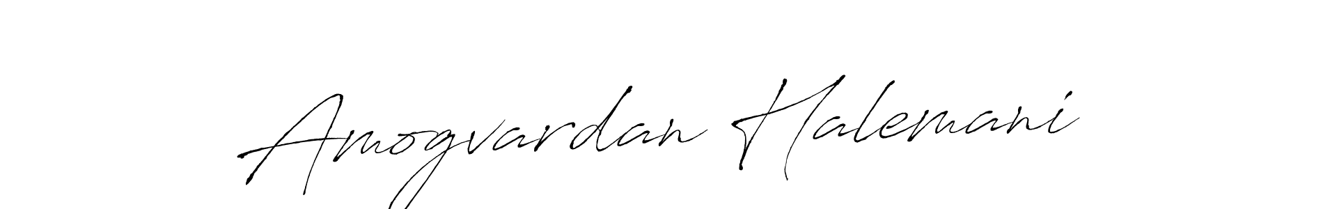 How to make Amogvardan Halemani signature? Antro_Vectra is a professional autograph style. Create handwritten signature for Amogvardan Halemani name. Amogvardan Halemani signature style 6 images and pictures png