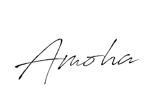 Create a beautiful signature design for name Amoha. With this signature (Antro_Vectra) fonts, you can make a handwritten signature for free. Amoha signature style 6 images and pictures png