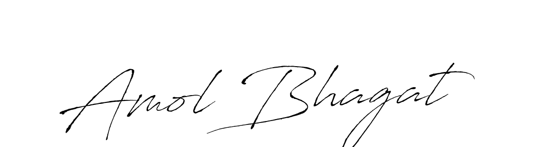 Make a beautiful signature design for name Amol Bhagat. With this signature (Antro_Vectra) style, you can create a handwritten signature for free. Amol Bhagat signature style 6 images and pictures png