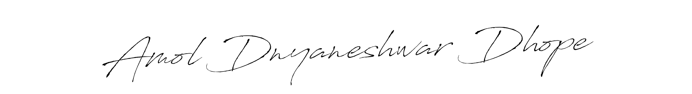 Amol Dnyaneshwar Dhope stylish signature style. Best Handwritten Sign (Antro_Vectra) for my name. Handwritten Signature Collection Ideas for my name Amol Dnyaneshwar Dhope. Amol Dnyaneshwar Dhope signature style 6 images and pictures png