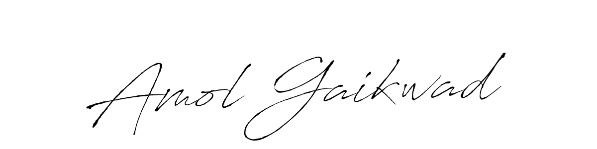 Amol Gaikwad stylish signature style. Best Handwritten Sign (Antro_Vectra) for my name. Handwritten Signature Collection Ideas for my name Amol Gaikwad. Amol Gaikwad signature style 6 images and pictures png