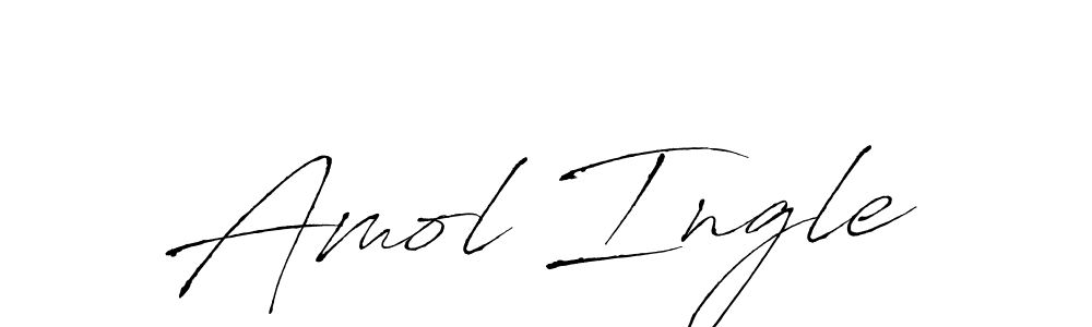 Use a signature maker to create a handwritten signature online. With this signature software, you can design (Antro_Vectra) your own signature for name Amol Ingle. Amol Ingle signature style 6 images and pictures png