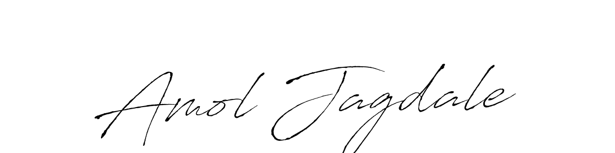 Amol Jagdale stylish signature style. Best Handwritten Sign (Antro_Vectra) for my name. Handwritten Signature Collection Ideas for my name Amol Jagdale. Amol Jagdale signature style 6 images and pictures png