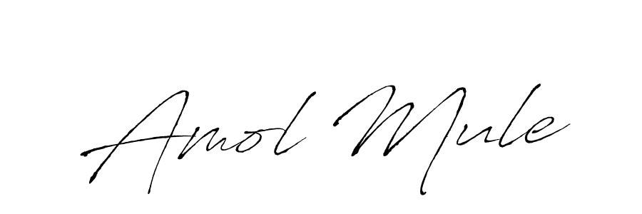 You should practise on your own different ways (Antro_Vectra) to write your name (Amol Mule) in signature. don't let someone else do it for you. Amol Mule signature style 6 images and pictures png