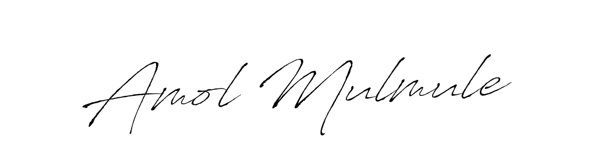 You should practise on your own different ways (Antro_Vectra) to write your name (Amol Mulmule) in signature. don't let someone else do it for you. Amol Mulmule signature style 6 images and pictures png